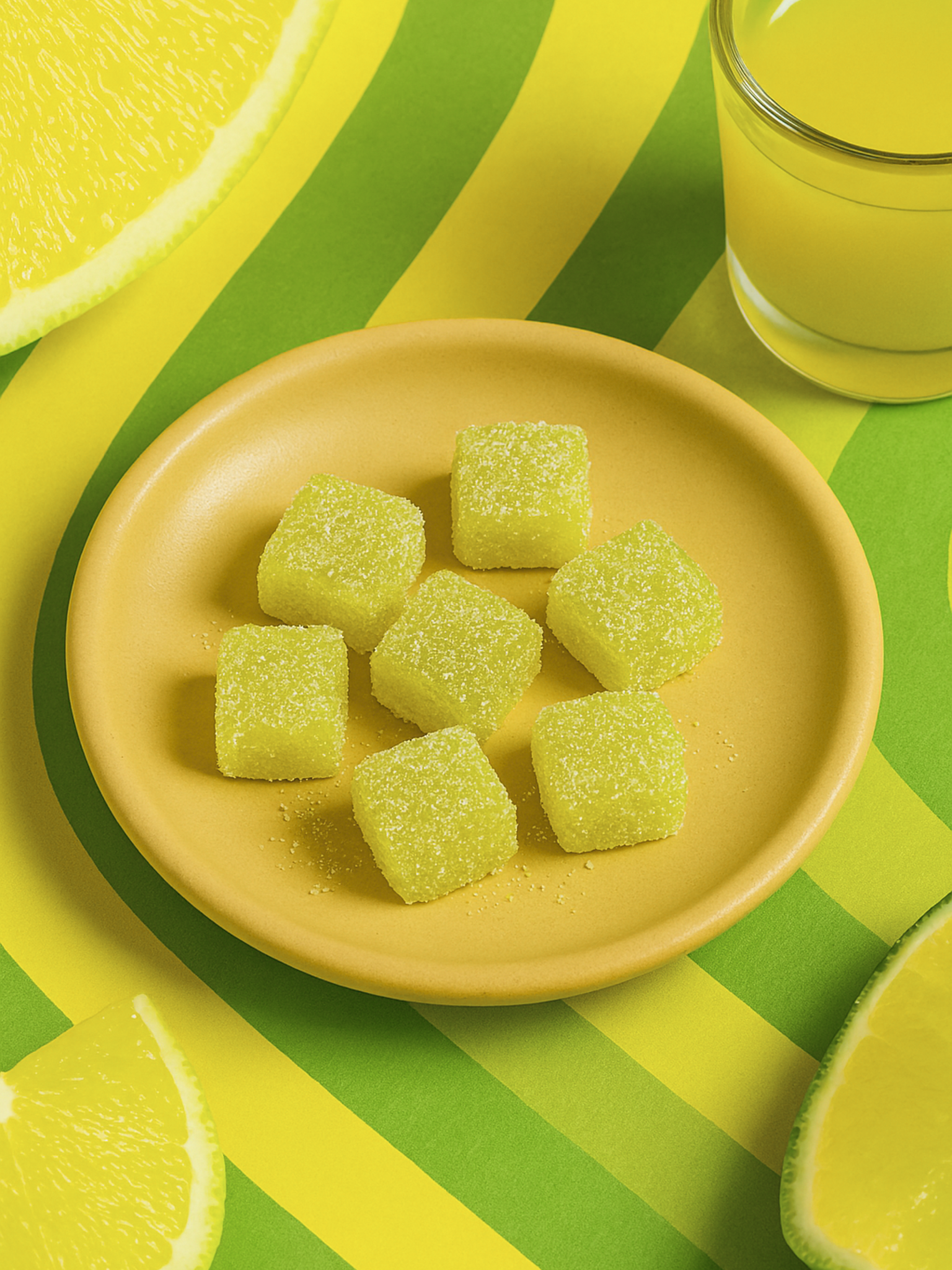 Lemon Lime Hash Rosin Gummies
