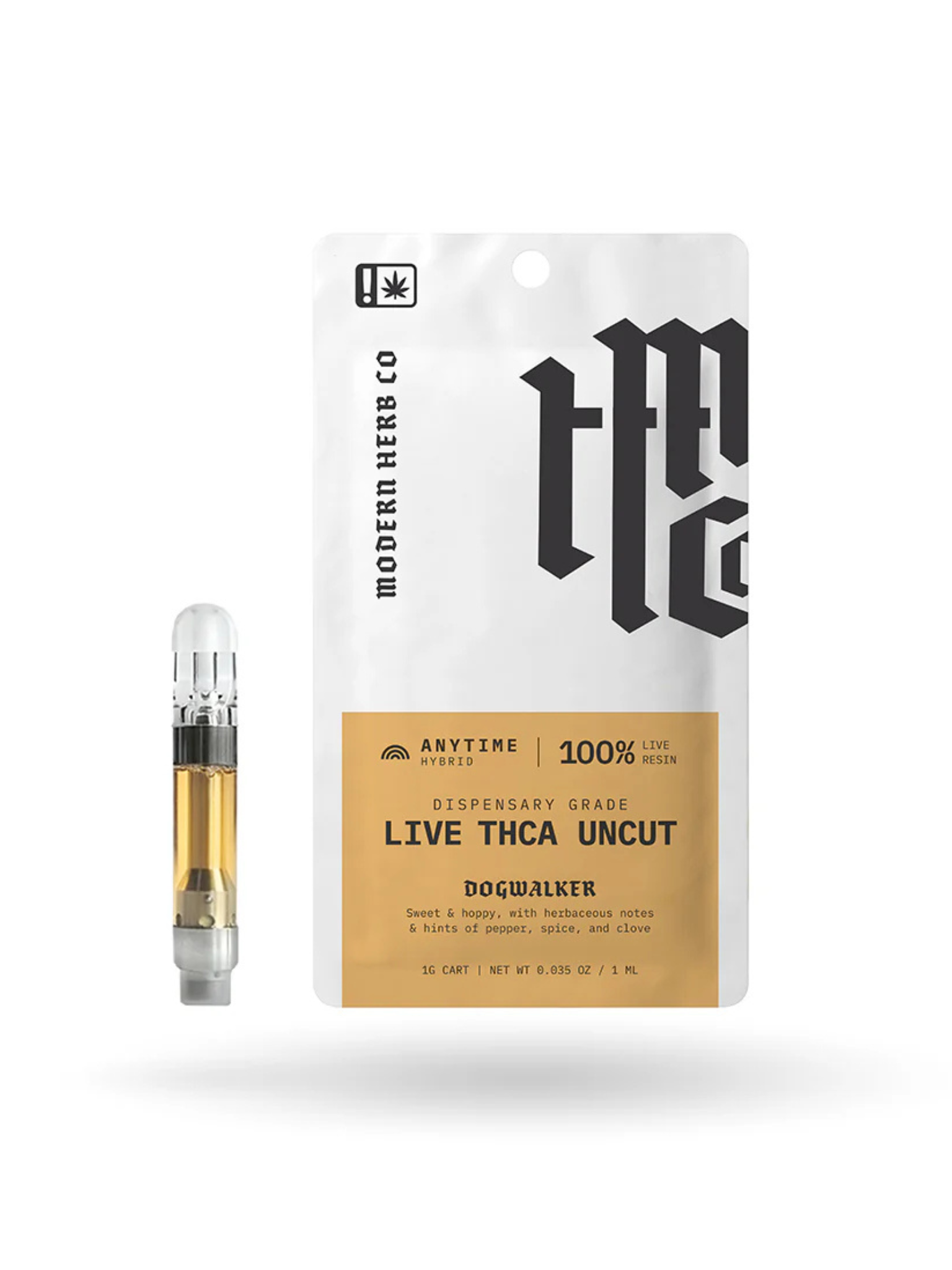 Uncut Live Resin Cartridge