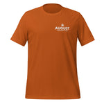 August Cannabis Club Core Tee Burnt Orange 2