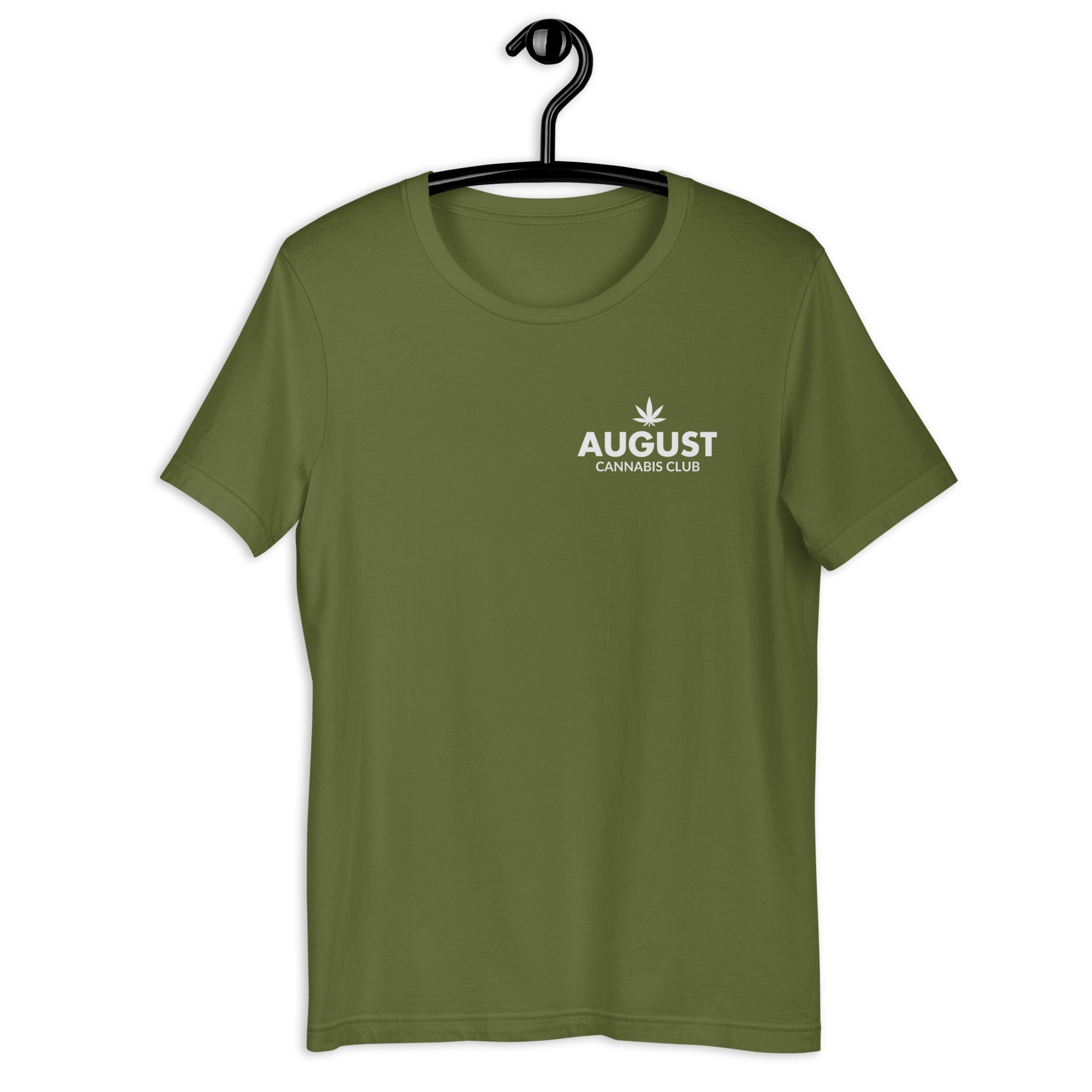 August Cannabis Club Core Tee Olive