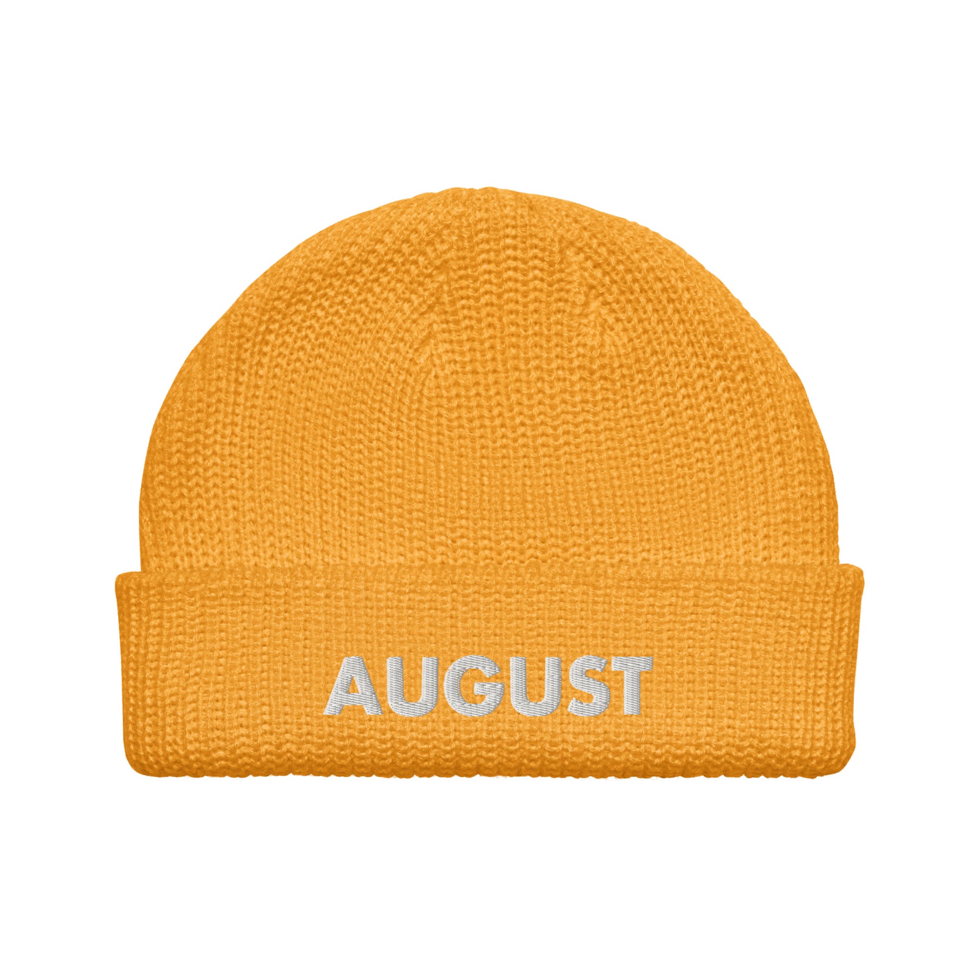 August Cannabis Club Fisherman Beanie Sundried Mustard