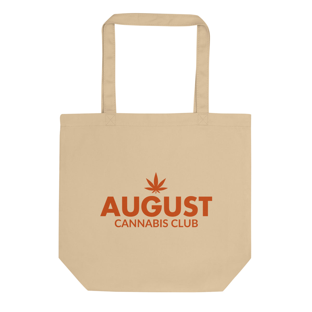 August Cannabis Club THCA Core Eco Totes Woman Orange