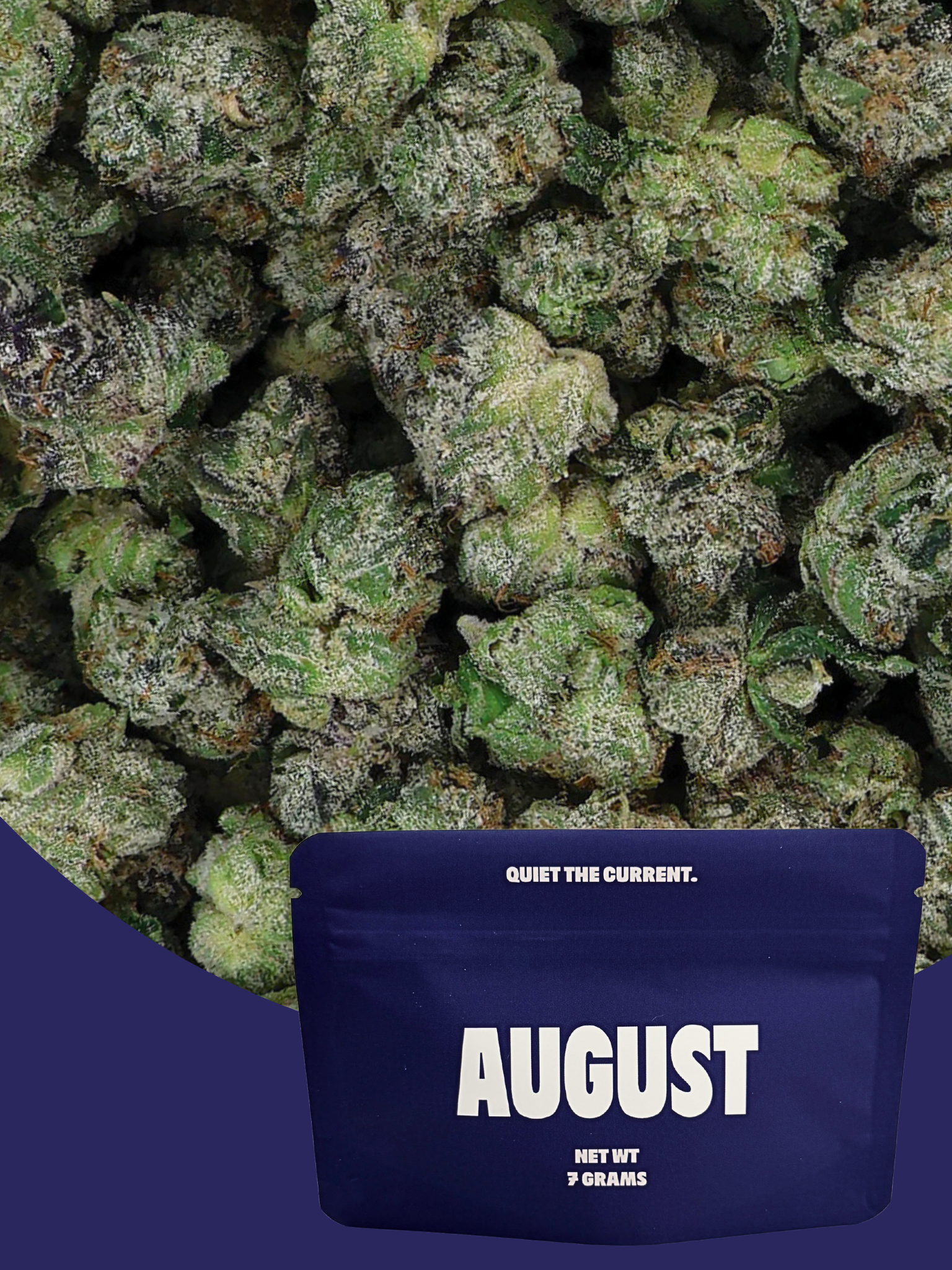 Blue Zkittlez Indoor Exotic Smalls - Indica THCa Flower | August Cannabis Club
