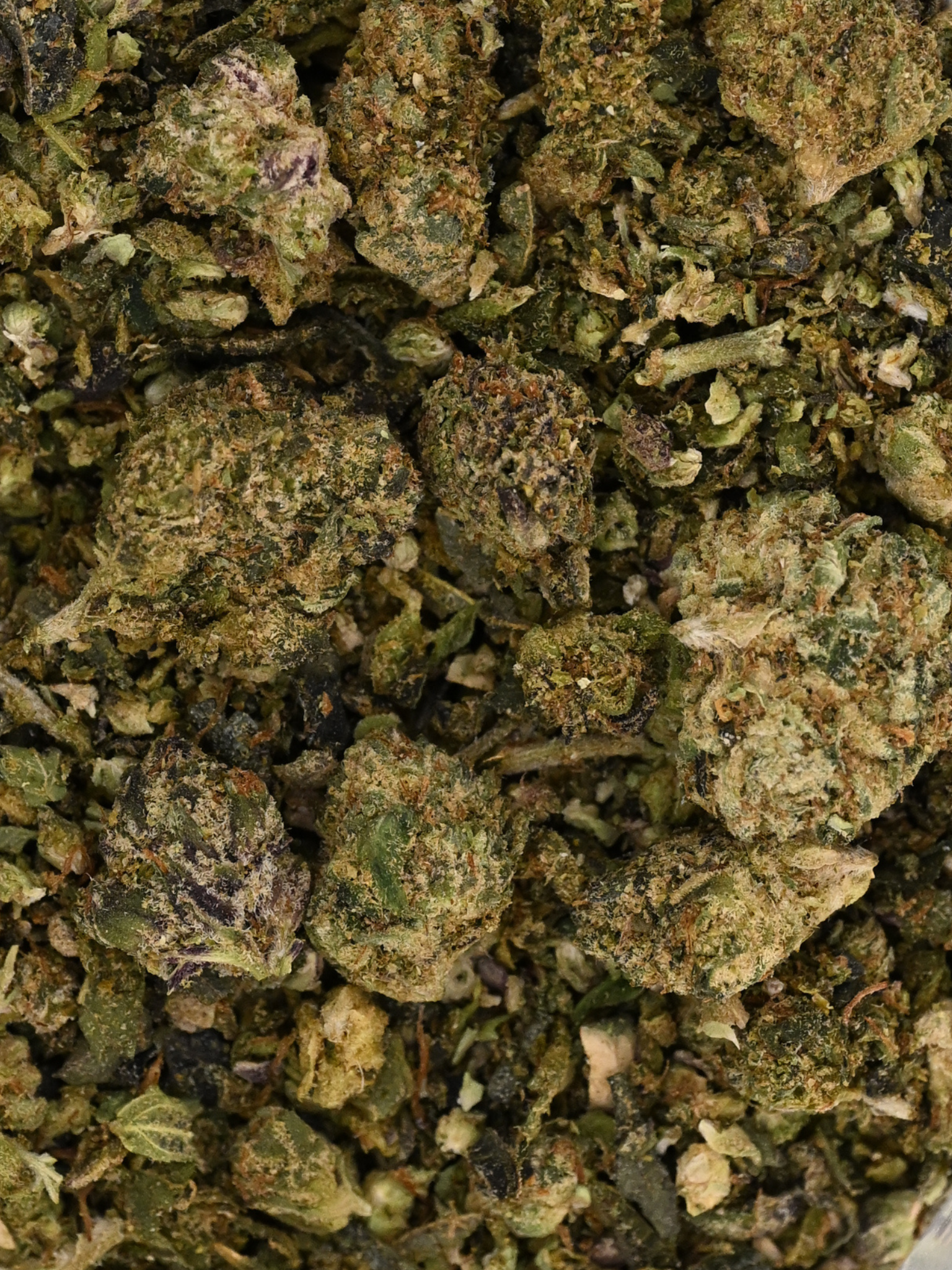 Bulk Shake Quarter Pound THCa deep green buds | August Cannabis Club
