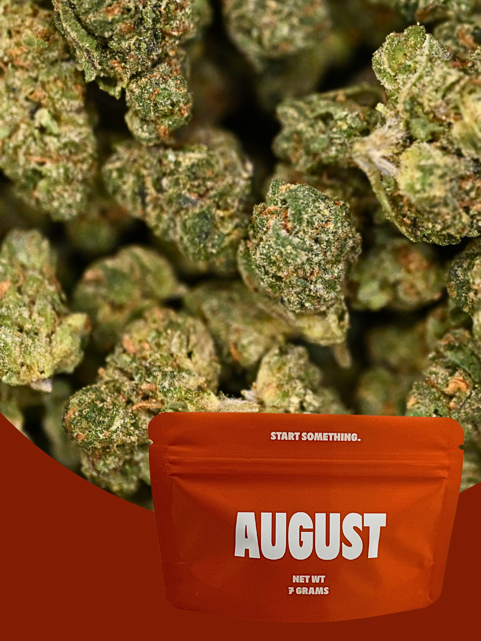 Jack Herrer Exotic Smalls | THCa flower pouch with discreet branded packaging|  August Cannabis Club