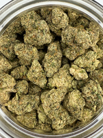 Orange Push Pop THCA Flower August Cannabis Club Indoors Living Soil Small Batch