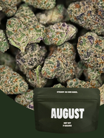 Raspberry Gas Exotic Smalls August Cannabis Club THCA Flower