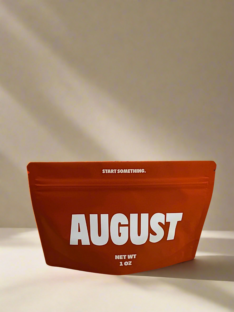 Sativa Flower Product Bag August Cannabis Club