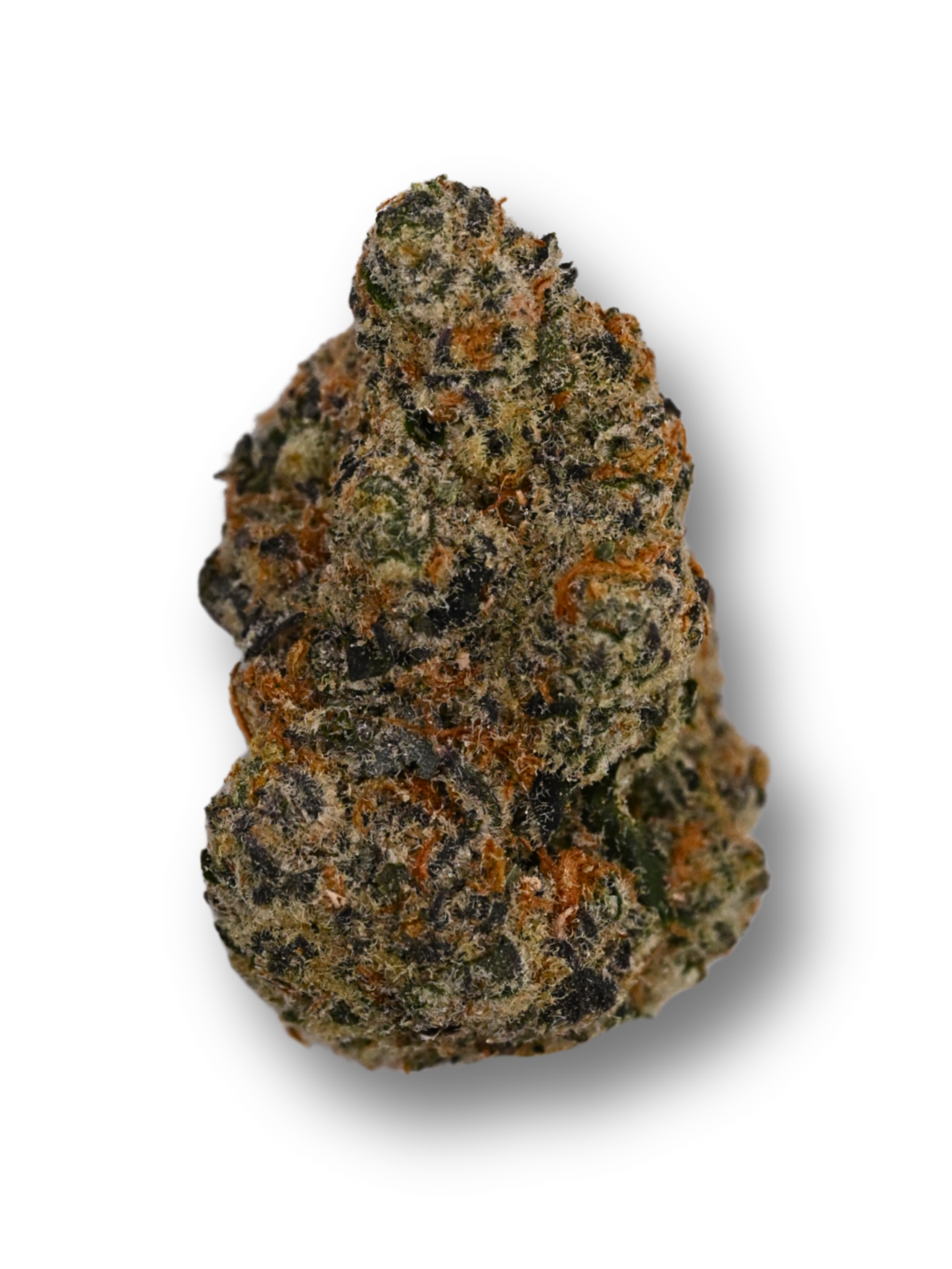 Uncle Snoop Exotic THCa flower with frosty purple buds, orange pistils, and dense trichome coverage | August Cannabis Club
